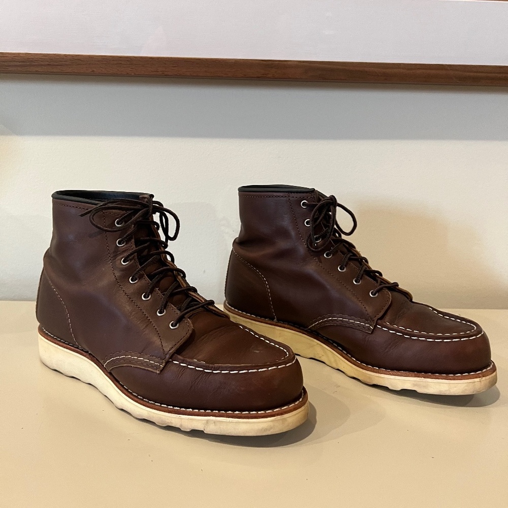 Red Wing Heritage Women's Classic Mac in Mahogany Size 9 Style 3371